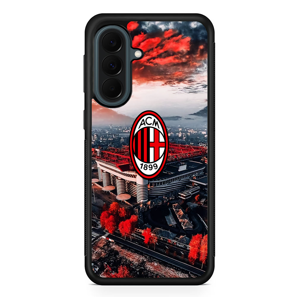 AC Milan San Siro Stadium Samsung Galaxy A37 Case | Samsung Galaxy A37 Rubber Phone Case