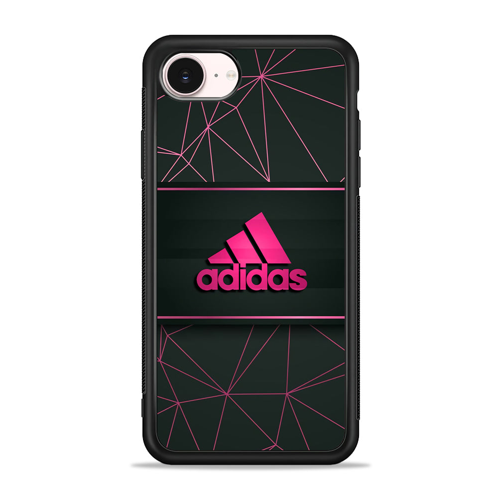 Adidas Pink Web iPhone 17e Case - Silicone Case