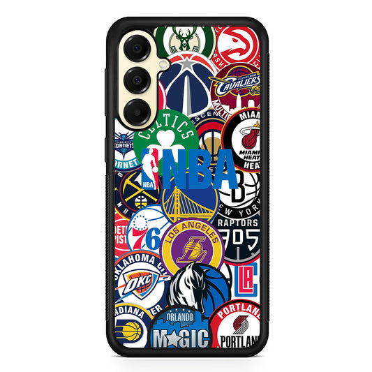 All NBA Basketball Teams Samsung Galaxy A16 Case | Slim Rubber Samsung Galaxy A16 Case