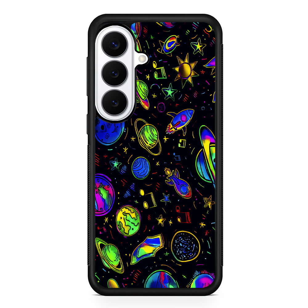 Space Planets and Spaceships Samsung Galaxy S26 Plus Case | Slim Protective Cover for Samsung Galaxy S26 Plus