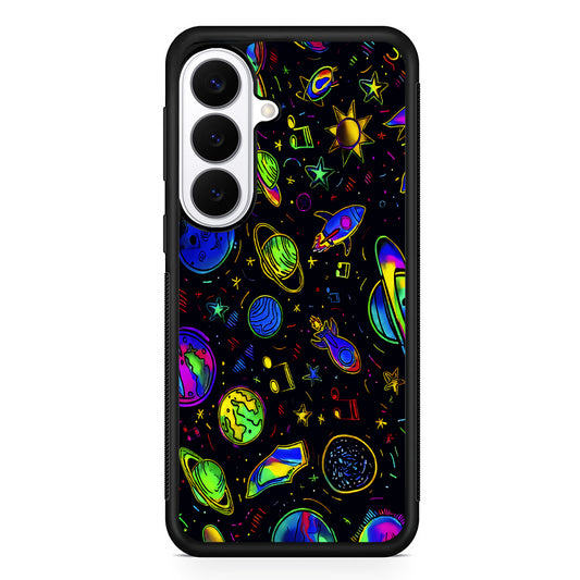 Space Planets and Spaceships Samsung Galaxy S26 Plus Case | Slim Protective Cover for Samsung Galaxy S26 Plus