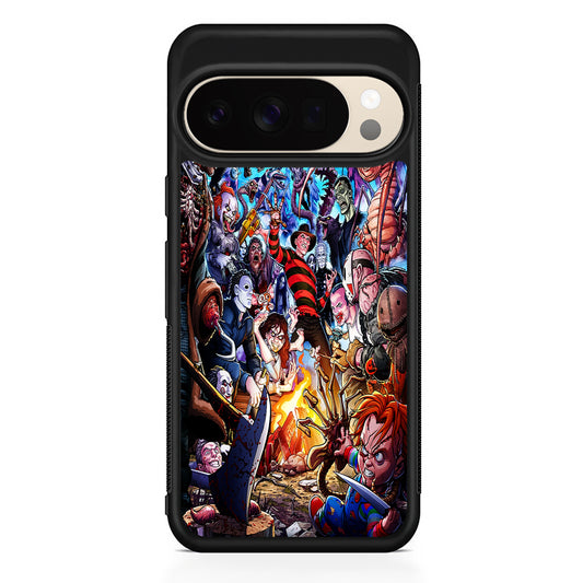 Scary Movie Horror Main Characters Google Pixel 10 Pro XL Case | Slim Google Pixel 10 Pro XL Protective Case