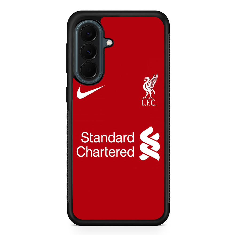Nike Liverpool Home Jersey Samsung Galaxy A37 Case | Samsung Galaxy A37 Rubber Phone Case
