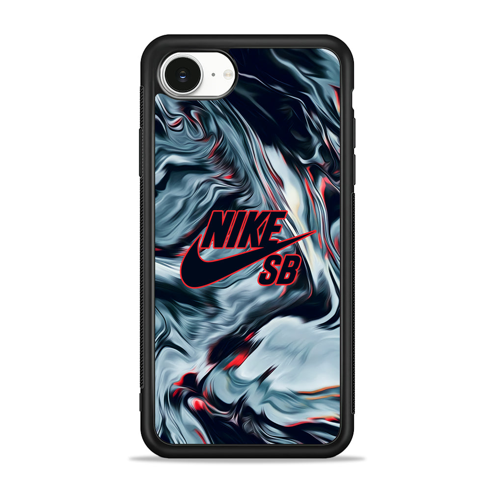 Nike SB Marble iPhone 16e Case - Slim Silicone Case