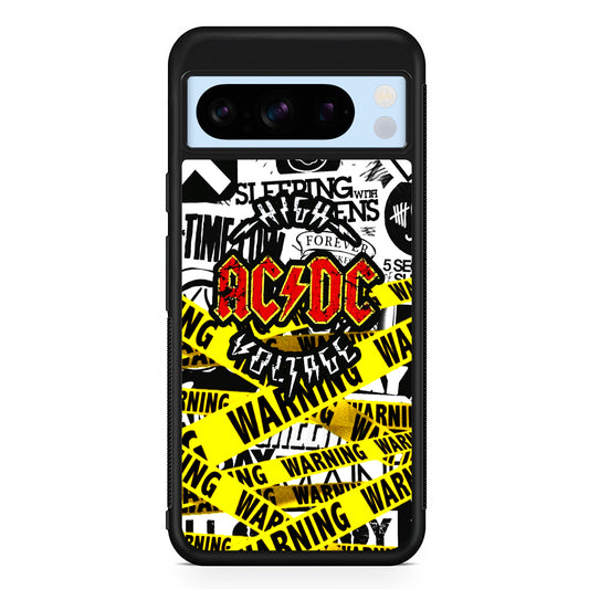 ACDC High Voltage Google Pixel 8 Pro Case | Slim Rubber Case for Google Pixel 8 Pro