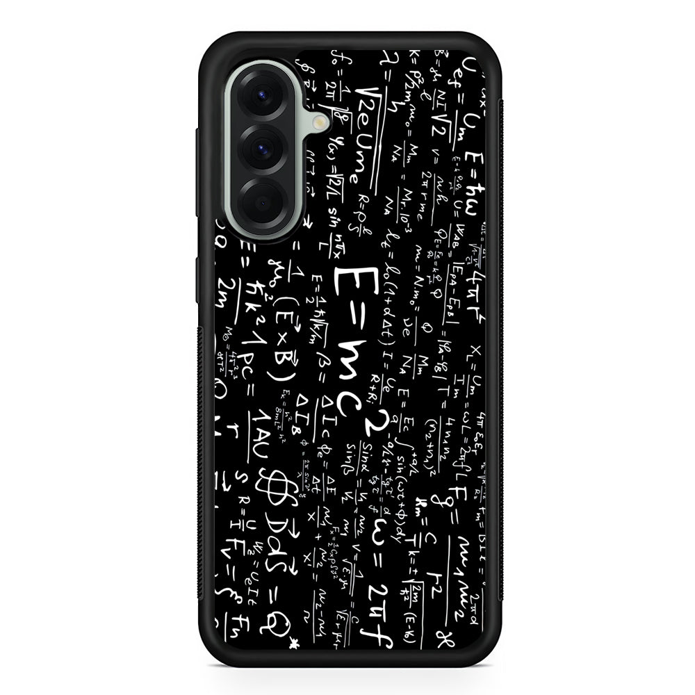 Physical Equations and Formulas Samsung Galaxy A56 Case | Samsung Galaxy A56 Protective Rubber Case
