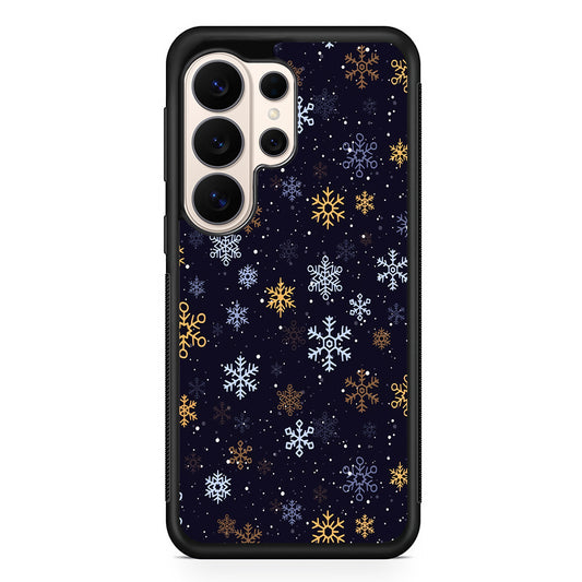 Dark Blue Yellow Winter Samsung Galaxy S26 Ultra Case | Slim Protective Case for Samsung Galaxy S26 Ultra
