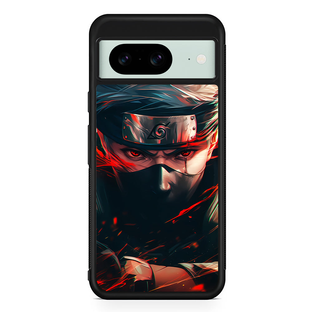 Kakashi Hatake Fighting Mode Google Pixel 8 Case | Durable Protective Cover for Google Pixel 8
