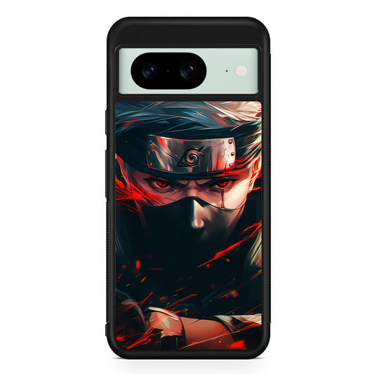 Kakashi Hatake Fighting Mode Google Pixel 8 Case | Durable Protective Cover for Google Pixel 8