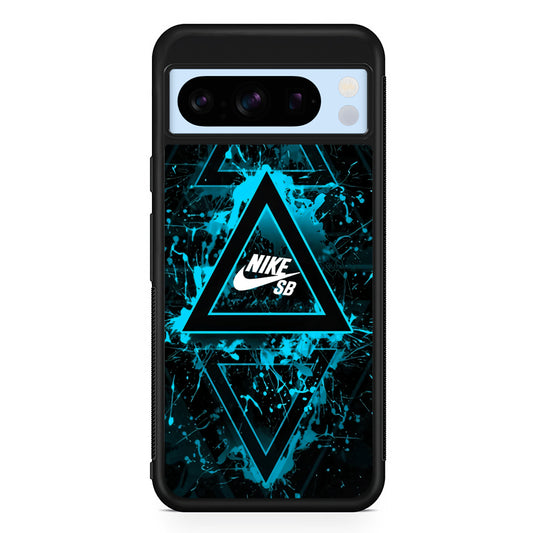 Nike Blue Paint Triangle Google Pixel 8 Pro Case | Premium Protective Case for Google Pixel 8 Pro
