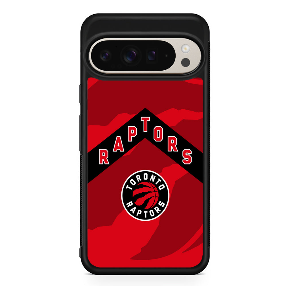NBA Toronto Raptors Red Google Pixel 9 Pro Case | Slim Protective Cover