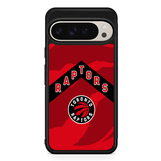 NBA Toronto Raptors Red Google Pixel 9 Pro Case | Slim Protective Cover