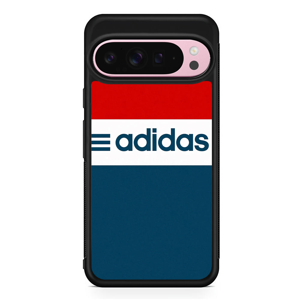 Adidas Red Blue White Google Pixel 9 Pro XL Case | Protective Cover