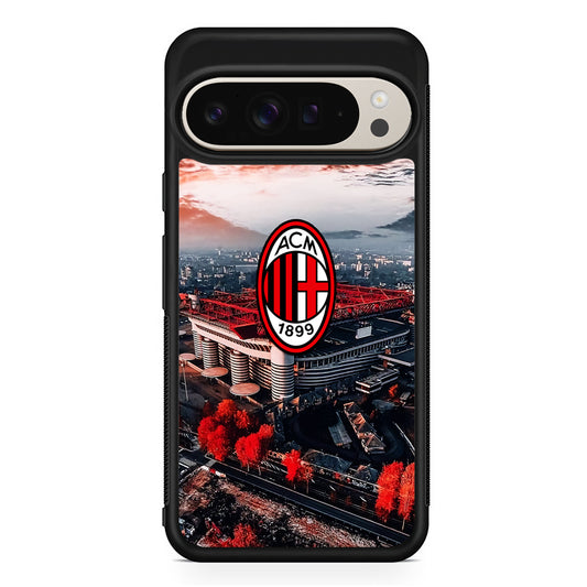 AC Milan San Siro Stadium Google Pixel 9 Pro Case | Slim Protective Cover