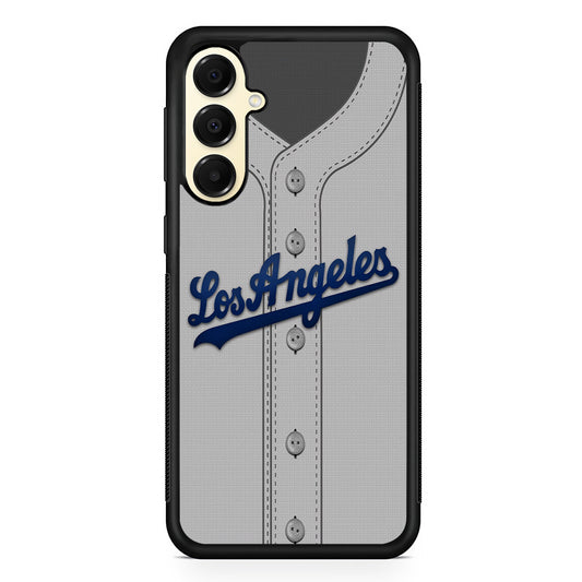 MLB Los Angeles Dodgers Jersey Samsung Galaxy A16 Case | Slim Rubber Samsung Galaxy A16 Case