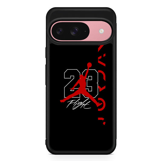 Air Jordan Black on The Back Google Pixel 9 Case | Google Pixel 9 Protective Rubber Case