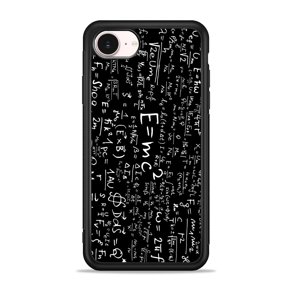 Physical Equations and Formulas iPhone 17e Case - Silicone Case
