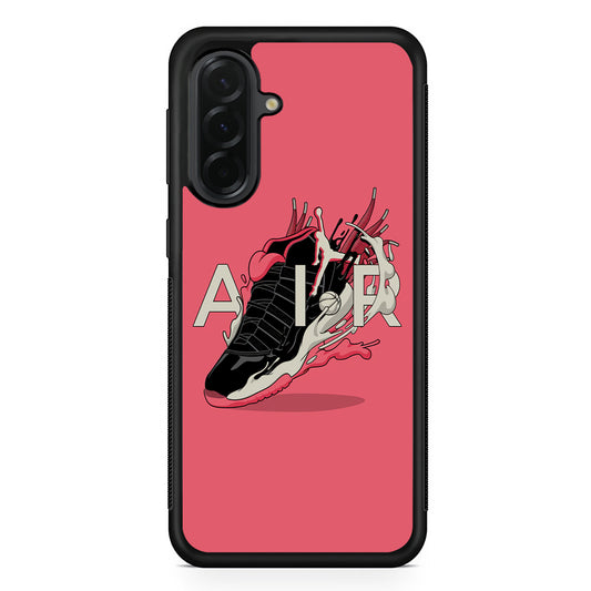 Air Jordan Paint Of Shoes Art Samsung Galaxy A36 Case | Slim Samsung Galaxy A36 Protective Case