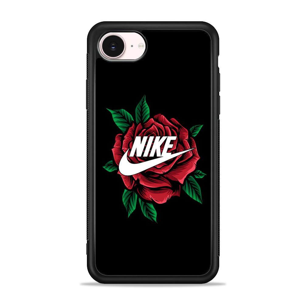 Nike Rose Flowers iPhone 17e Case - Silicone Case