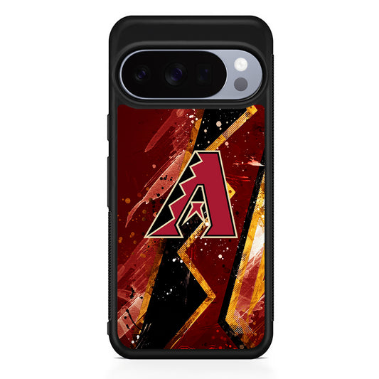 MLB Arizona Diamondbacks Team Google Pixel 10 Pro Case | Slim Google Pixel 10 Pro Rubber Case