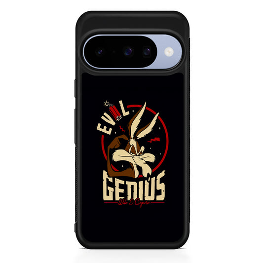 Wile E Coyote Evil Genius Google Pixel 10 Case | Google Pixel 10 Rubber Protective Case