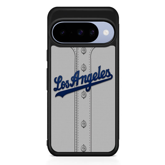 MLB Los Angeles Dodgers Jersey Google Pixel 10 Case | Google Pixel 10 Rubber Protective Case