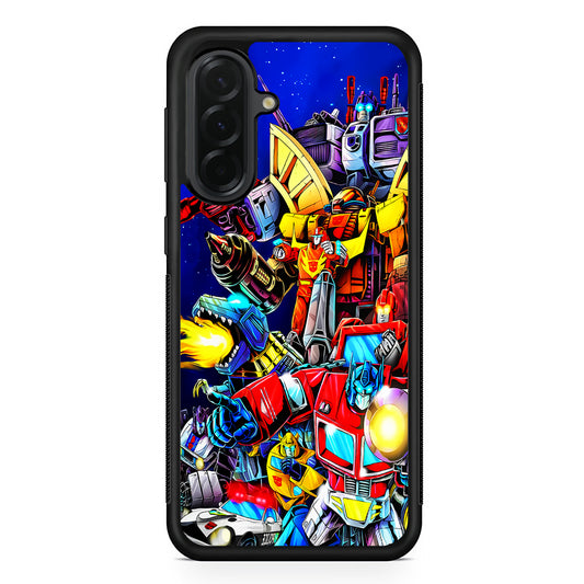 Autobot From Transformers Samsung Galaxy A36 Case | Protective Rubber Cover
