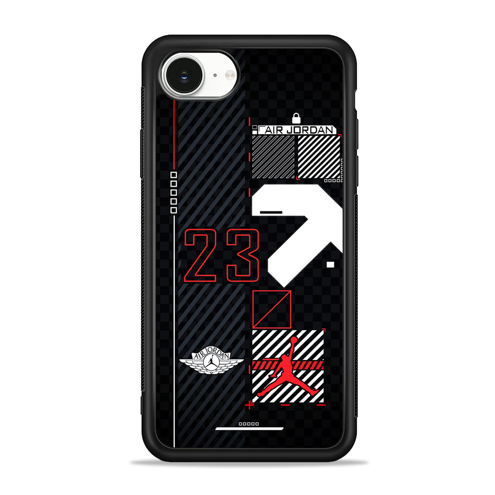 Air Jordan Robot Dome iPhone 16e Case - Slim Silicone Case