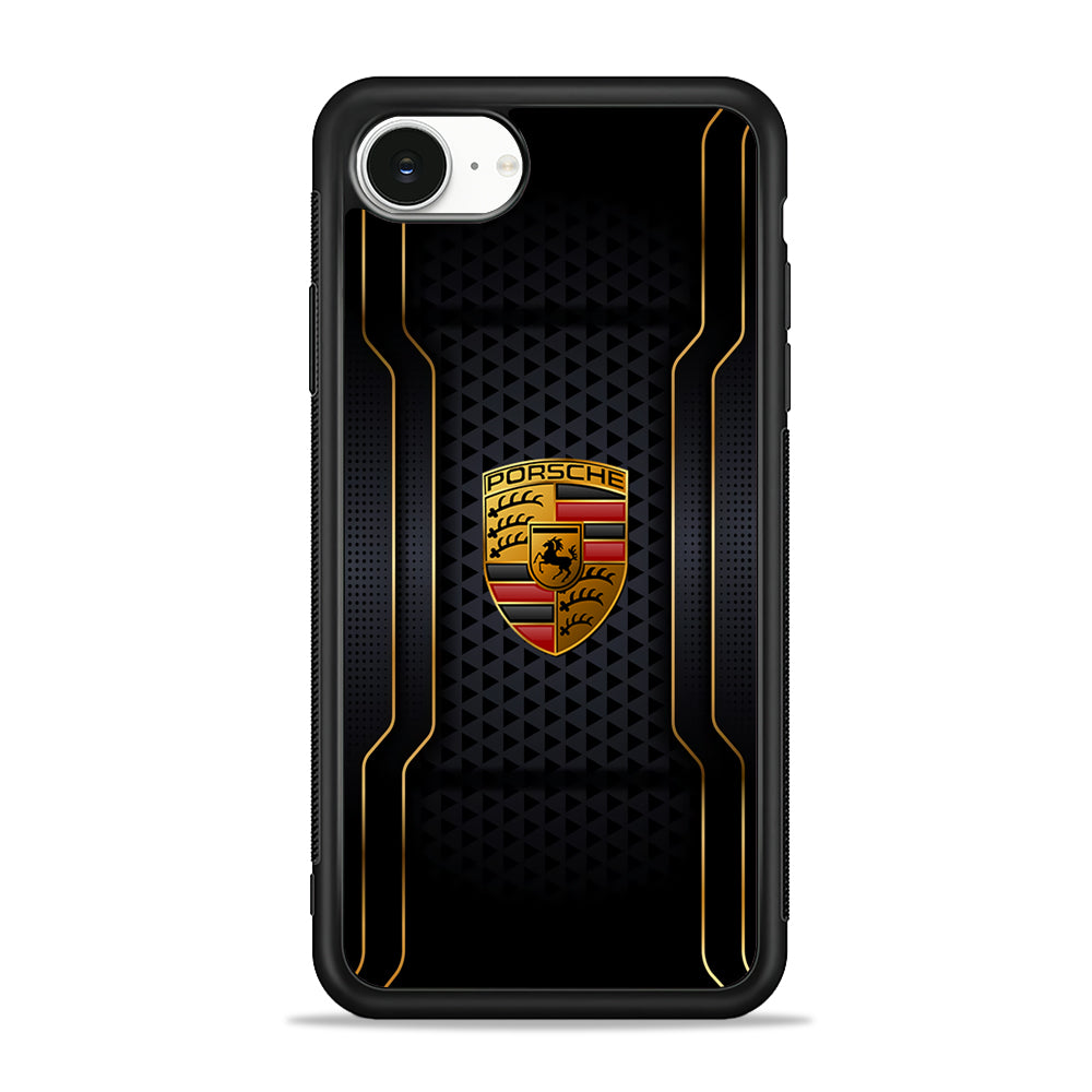 Porsche Emblem  Wall iPhone 16e Case - Slim Silicone Case