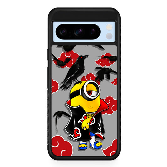 Minions Itachi Mode On Google Pixel 8 Pro Case | Slim Rubber Case for Google Pixel 8 Pro