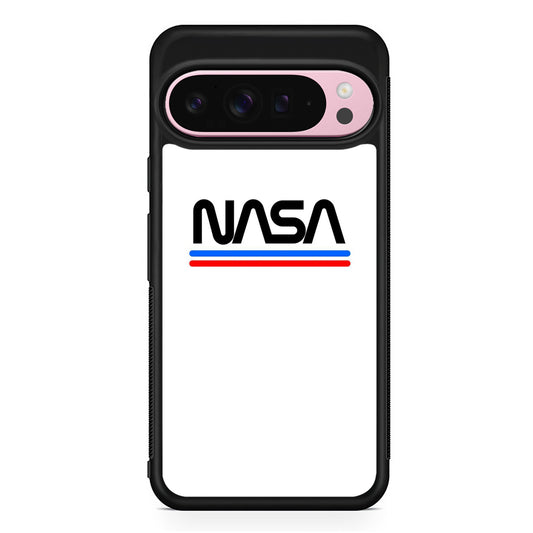 Nasa White Stripe Google Pixel 9 Pro XL Case | Protective Cover