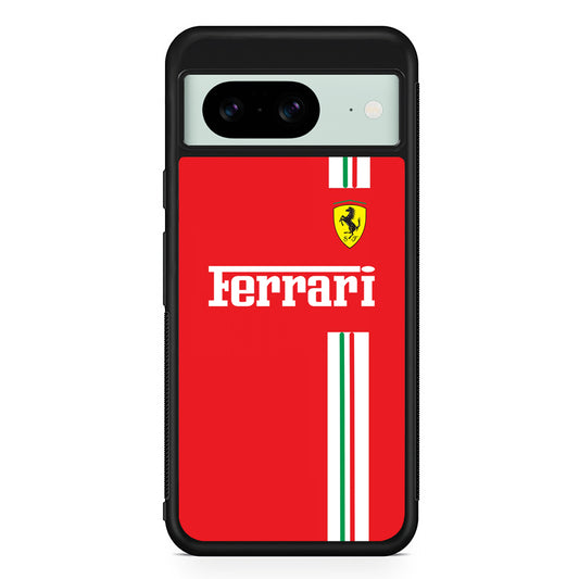Ferrari Power Up Google Pixel 8 Case | Durable Protective Cover for Google Pixel 8