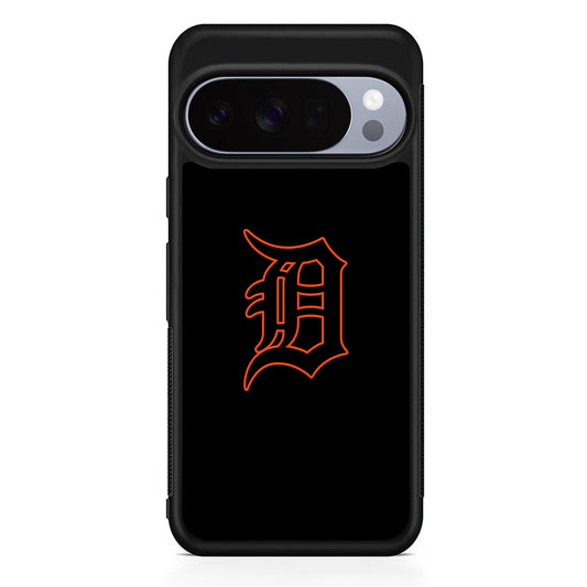 MLB Detroit Tigers Team Google Pixel 10 Pro Case | Slim Google Pixel 10 Pro Rubber Case