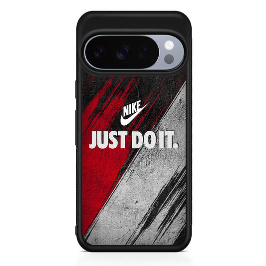 Nike Texture Abstract Red White Google Pixel 10 Pro Case | Protective Google Pixel 10 Pro Cover