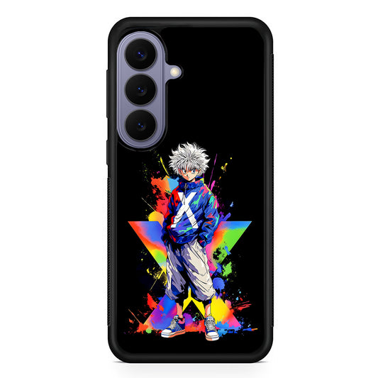 Hunter x Hunter Killua Fashionable Samsung Galaxy S26 Case | Durable Rubber Case for Samsung Galaxy S26
