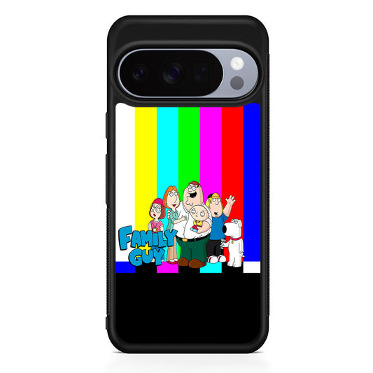 Family Guy Colorful Google Pixel 10 Pro Case | Slim Google Pixel 10 Pro Rubber Case