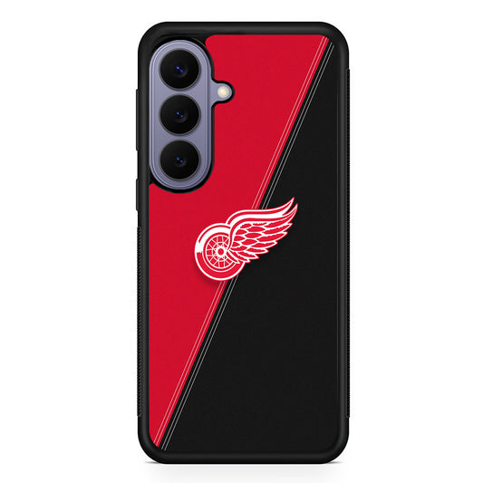 NHL Detroit Red Wings Logo Samsung Galaxy S26 Case | Durable Rubber Case for Samsung Galaxy S26