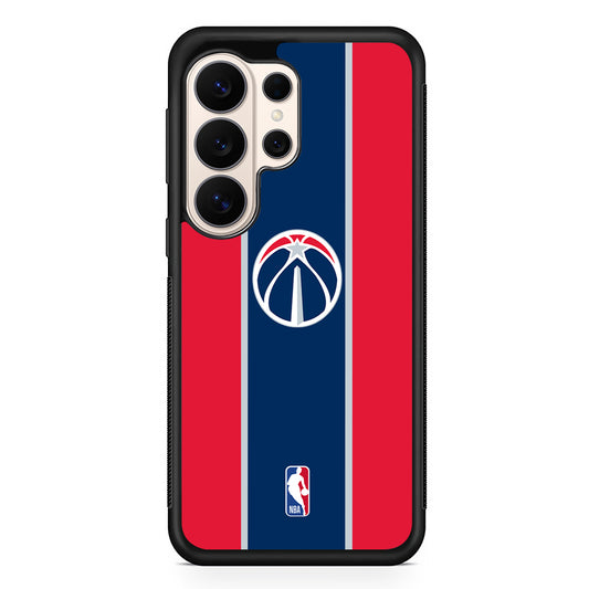NBA Washington Wizards Stripe Samsung Galaxy S26 Ultra Case | Slim Protective Case for Samsung Galaxy S26 Ultra