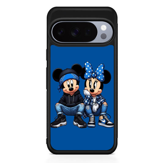Mickey and Minnie Style Google Pixel 10 Pro Case | Slim Google Pixel 10 Pro Rubber Case