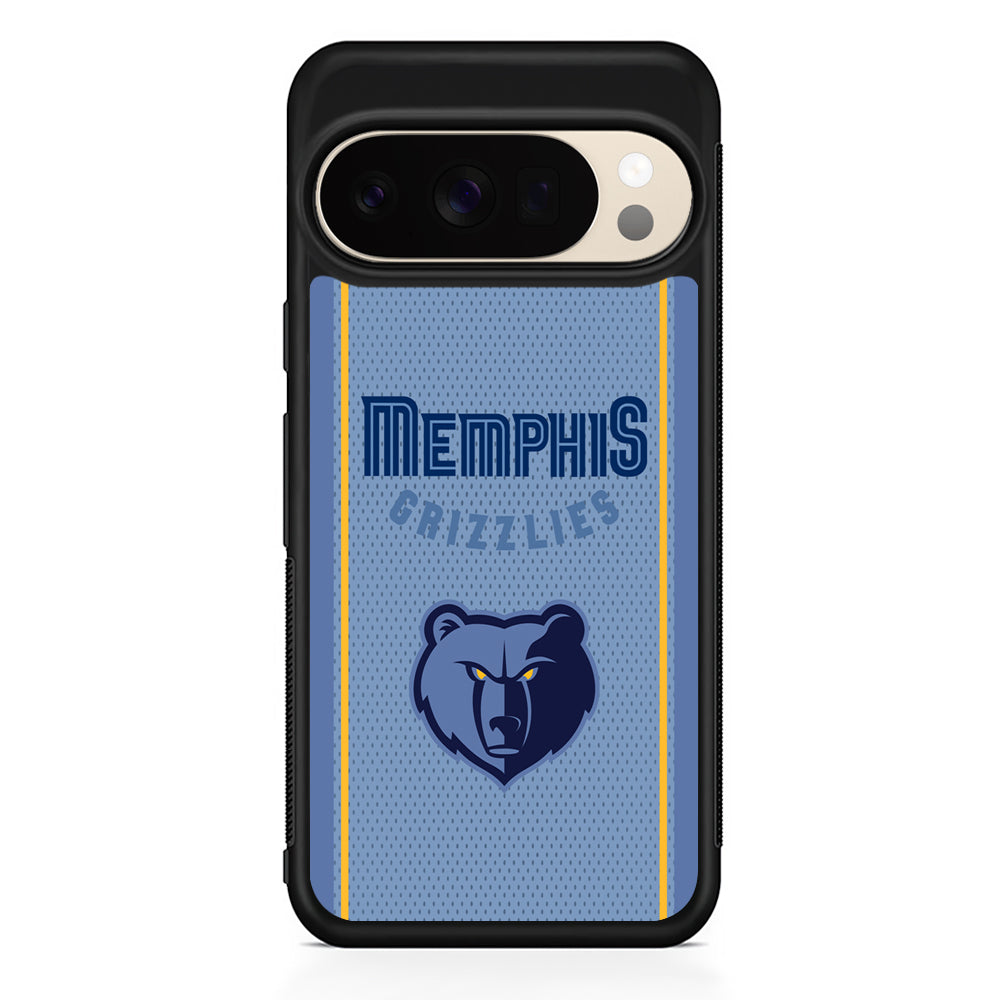 NBA Memphis Grizzlies Jersey Google Pixel 10 Pro XL Case | Slim Google Pixel 10 Pro XL Protective Case