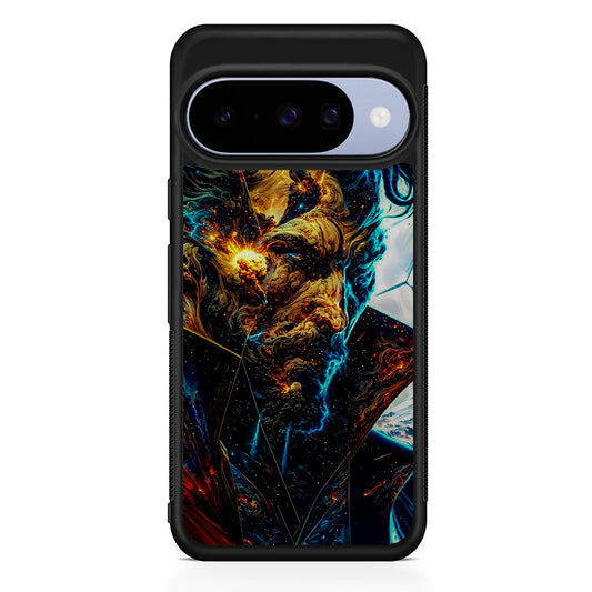 Doctor Strange Cosmic Art Google Pixel 10 Case | Google Pixel 10 Rubber Protective Case