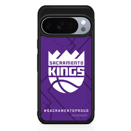 NBA Sacramento Kings Proud Google Pixel 10 Pro Case | Slim Google Pixel 10 Pro Rubber Case