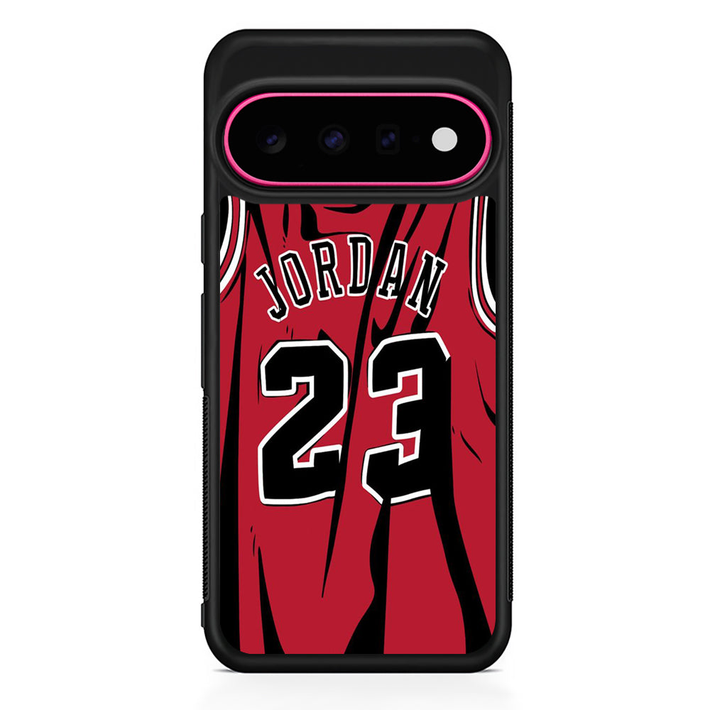 Jordan Red Basket Jersey Google Pixel 11 Case - Stylish Protective Phone Case