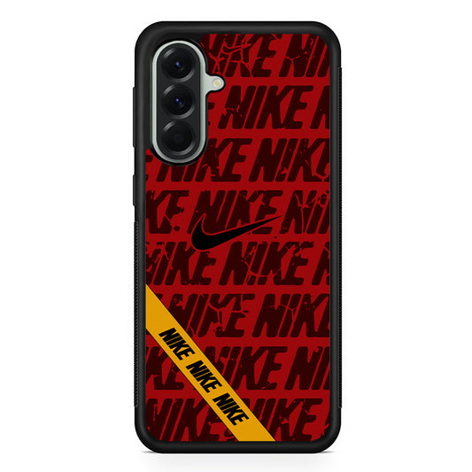 Nike Red From Lightning Samsung Galaxy A56 Case | Durable Samsung Galaxy A56 Cover