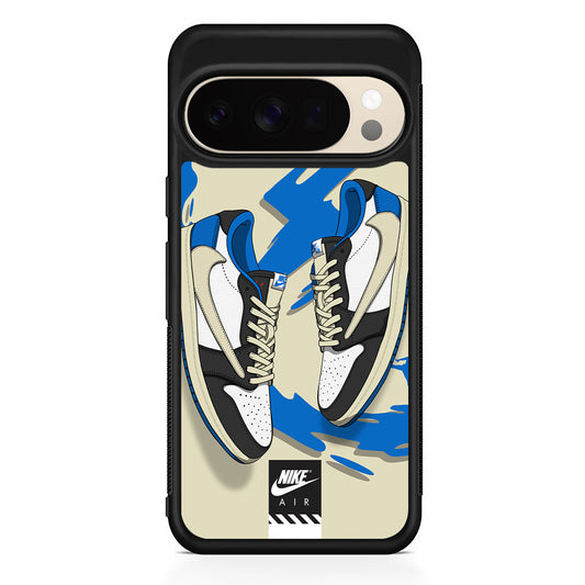 Nike Blue Whirlwind Google Pixel 10 Pro XL Case | Durable Google Pixel 10 Pro XL Cover