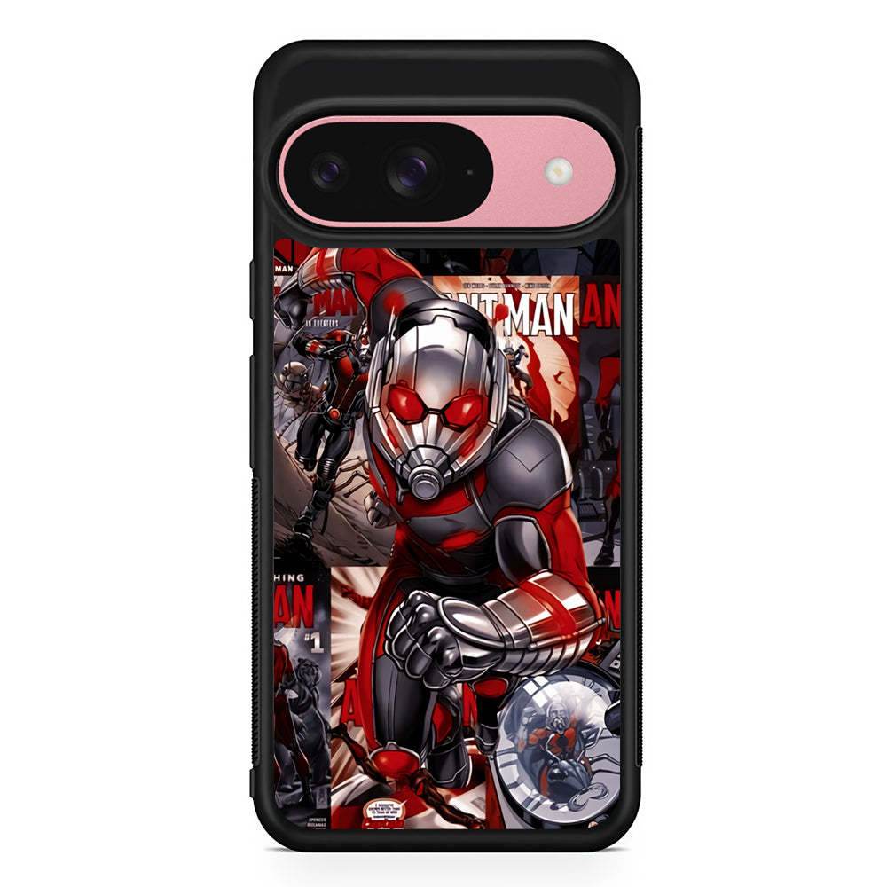 Antman Part of Action Google Pixel 9 Case | Google Pixel 9 Protective Rubber Case