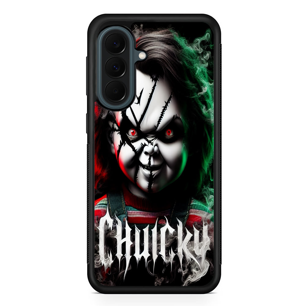 Chucky Doll Scary Face Samsung Galaxy A37 Case | Samsung Galaxy A37 Rubber Phone Case