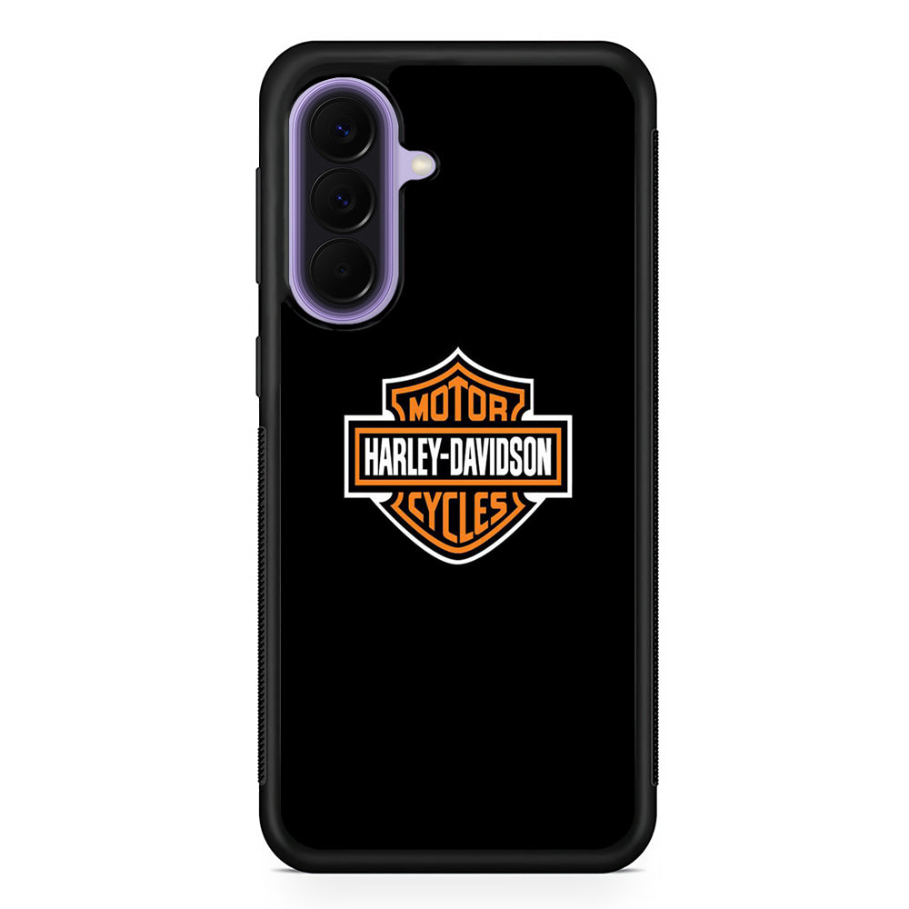 Harley Davidson Logo Black Samsung Galaxy A57 Case | Samsung Galaxy A57 Protective Cover