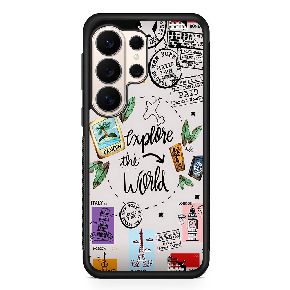 Explore The World Travel Samsung Galaxy S26 Ultra Case | Slim Protective Case for Samsung Galaxy S26 Ultra