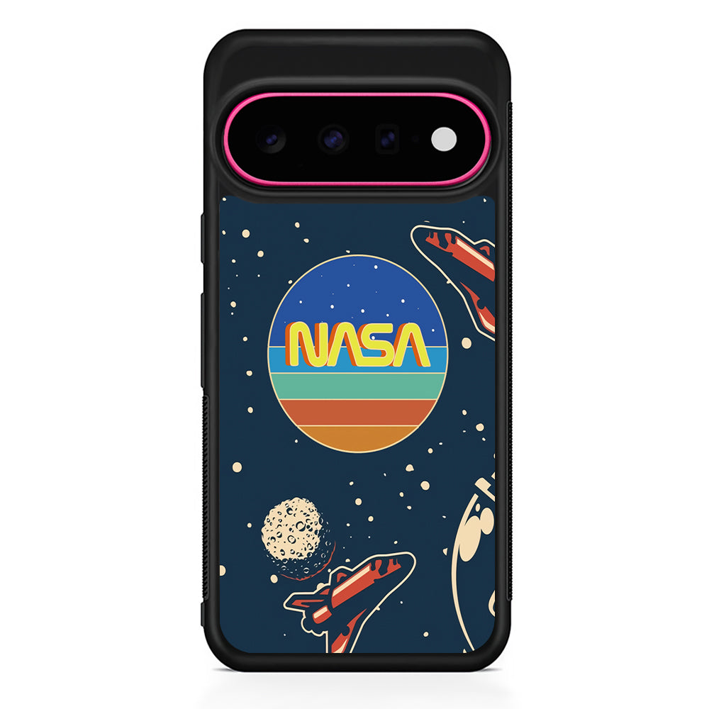 Nasa Retro Space Google Pixel 11 Case - Stylish Protective Phone Case